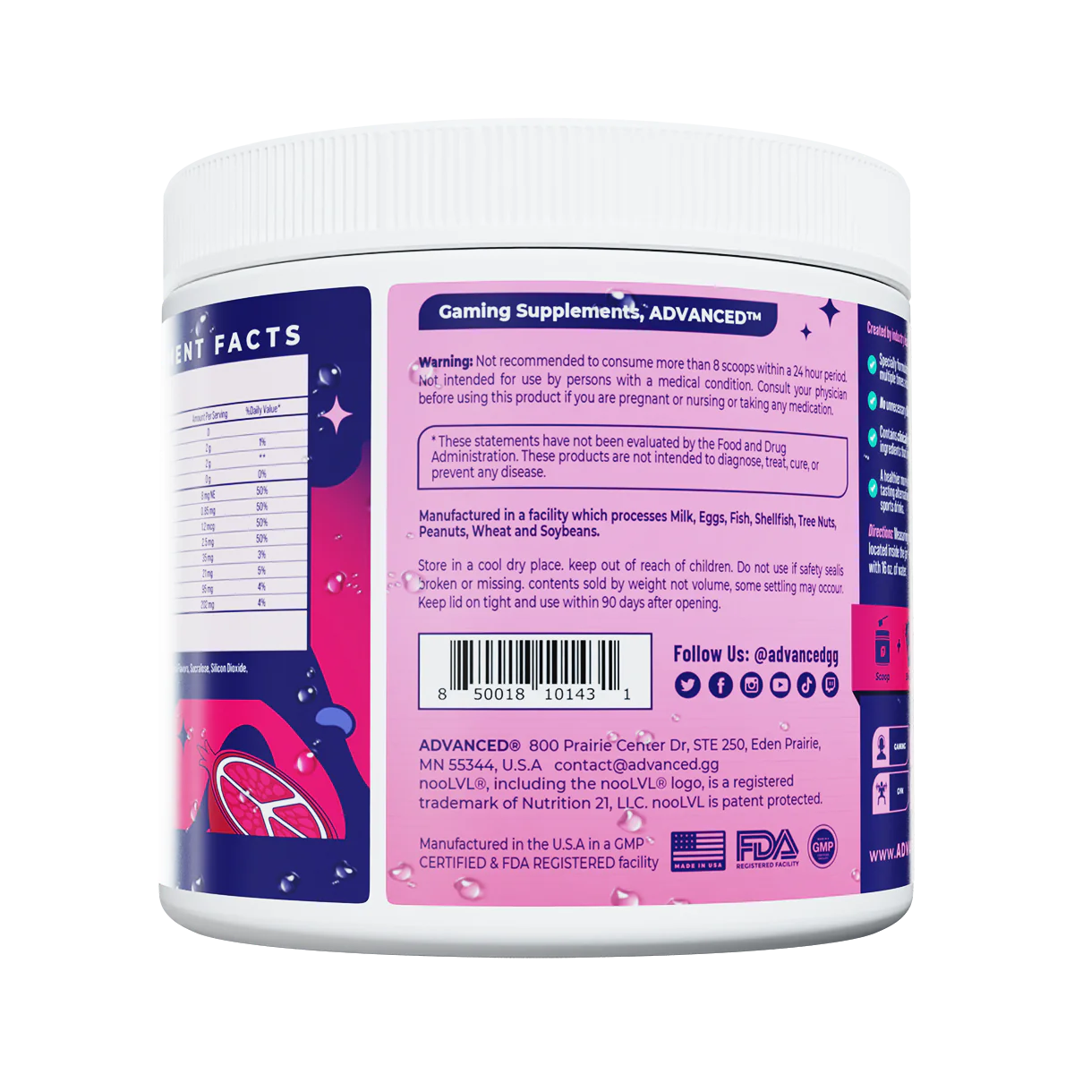 Advanced Hydration | Blueberry Pomegranate