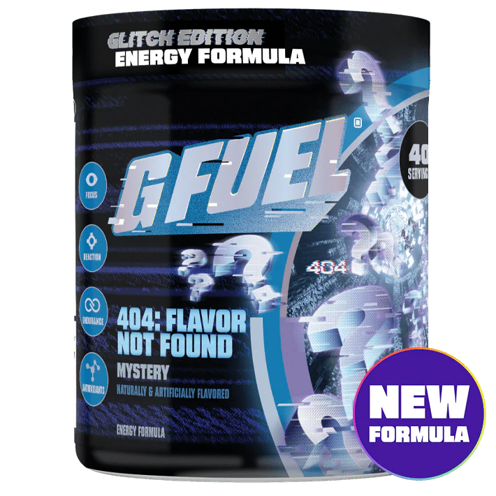 The GFUEL Edge: Why 404: Flavor Not Found Gives You Zero Crash Energy