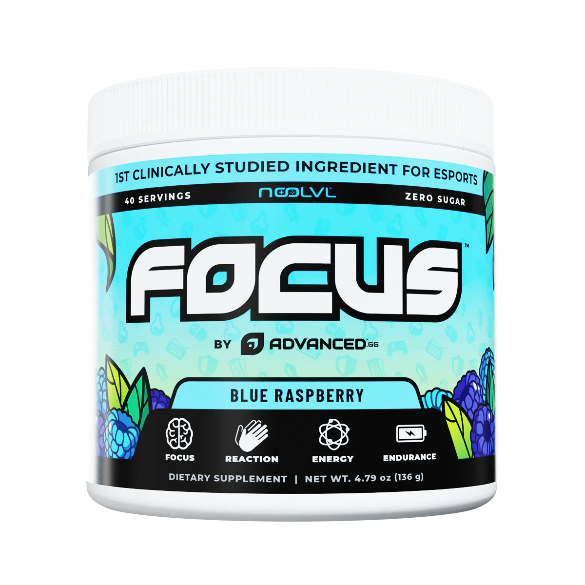 Focus 2.0™ | Blue Raspberry