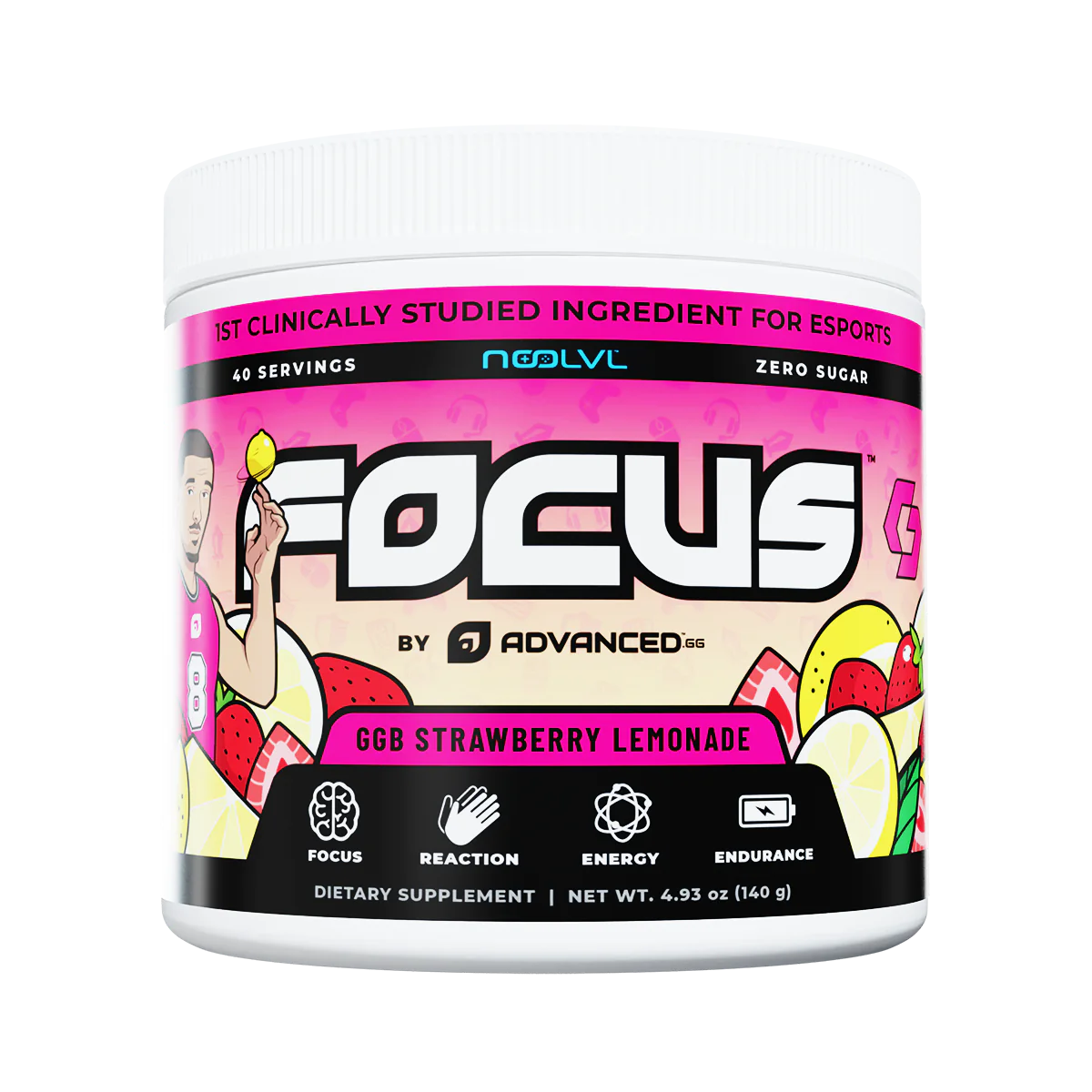 Focus 2.0™ | GGB Strawberry Lemonade