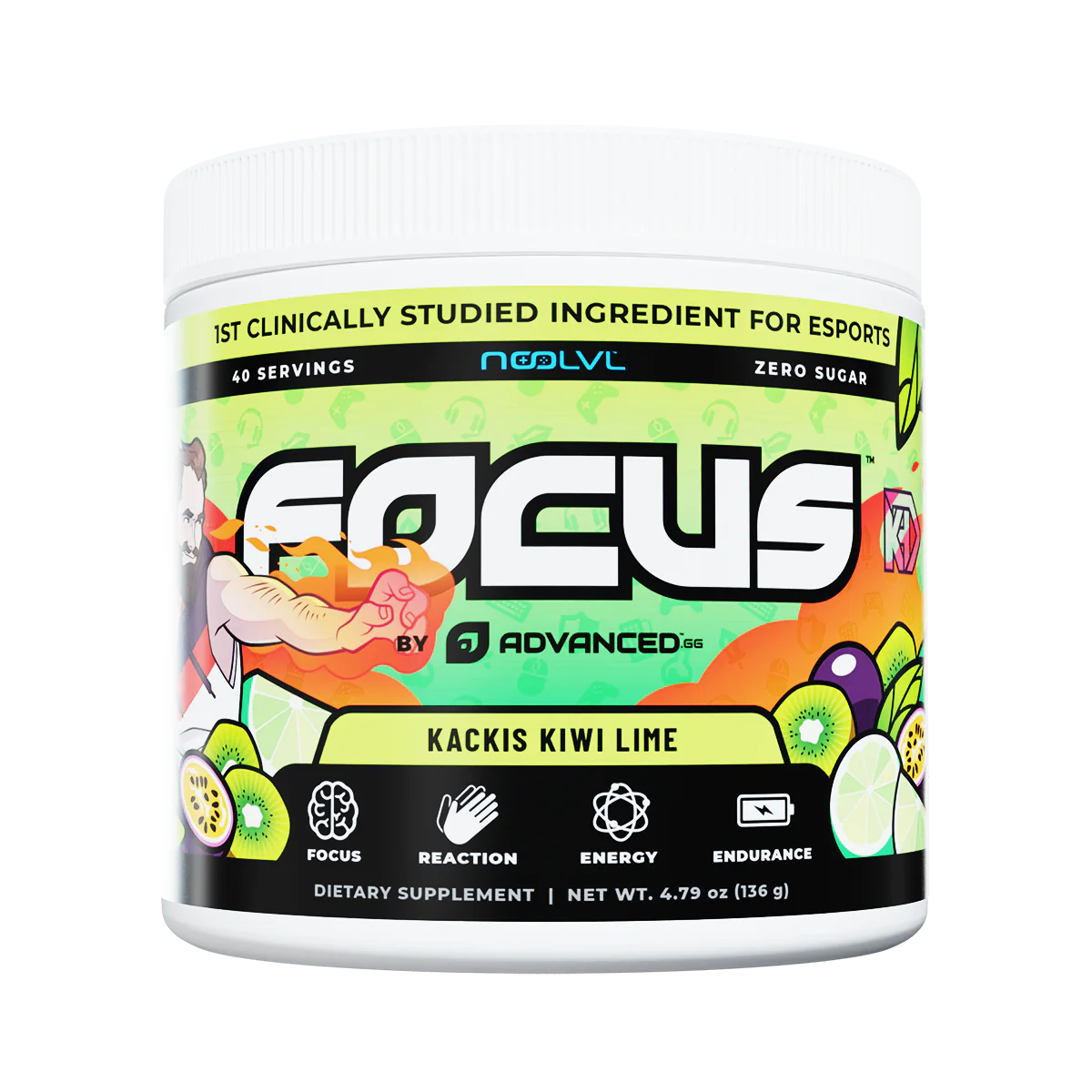 Focus 2.0™ | Kackis Kiwi Lime