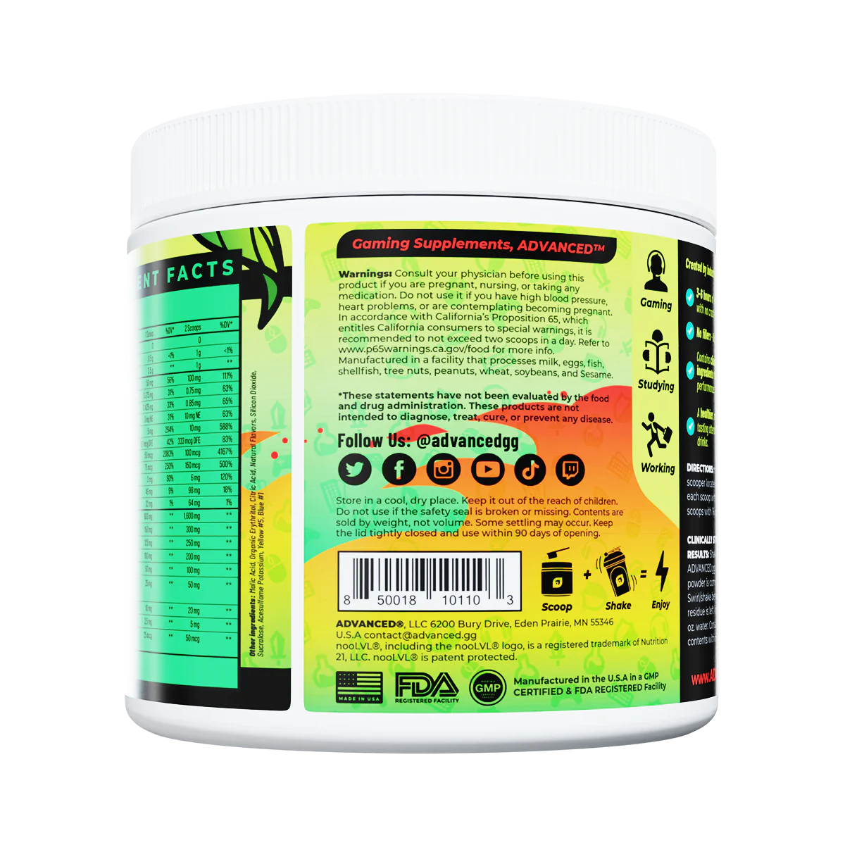 Focus 2.0™ | Kackis Kiwi Lime