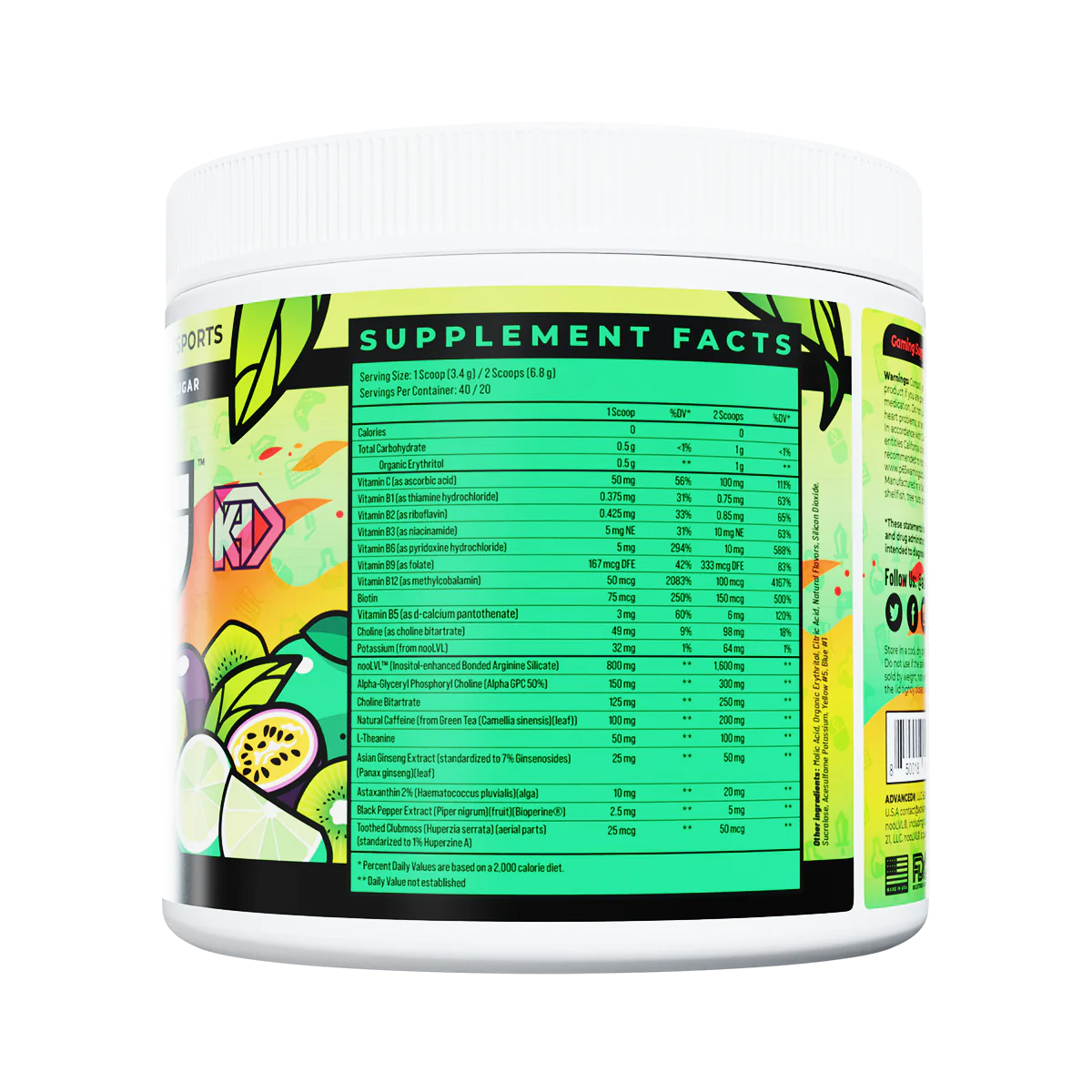 Focus 2.0™ | Kackis Kiwi Lime