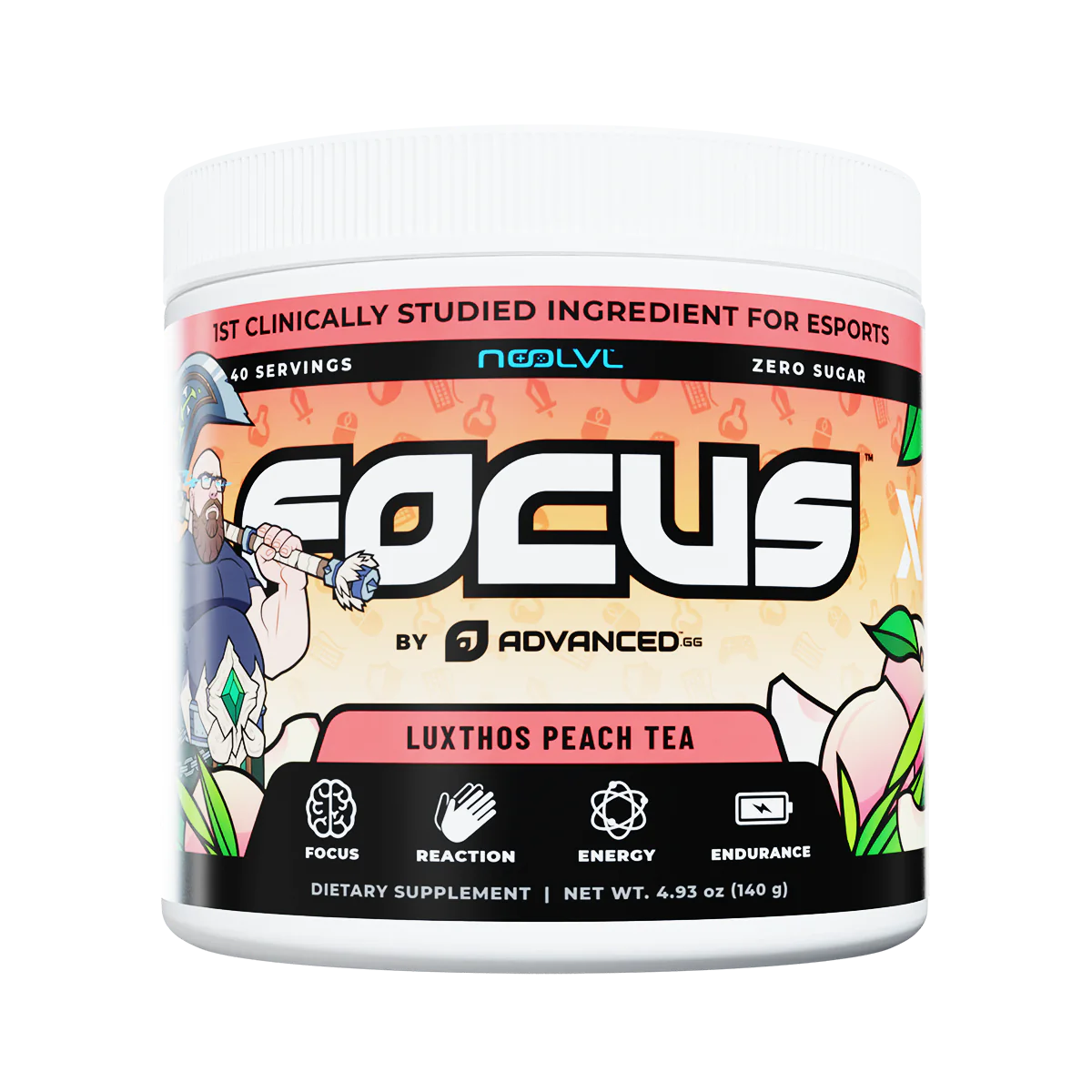 Focus 2.0™ | Luxthos Peach Tea