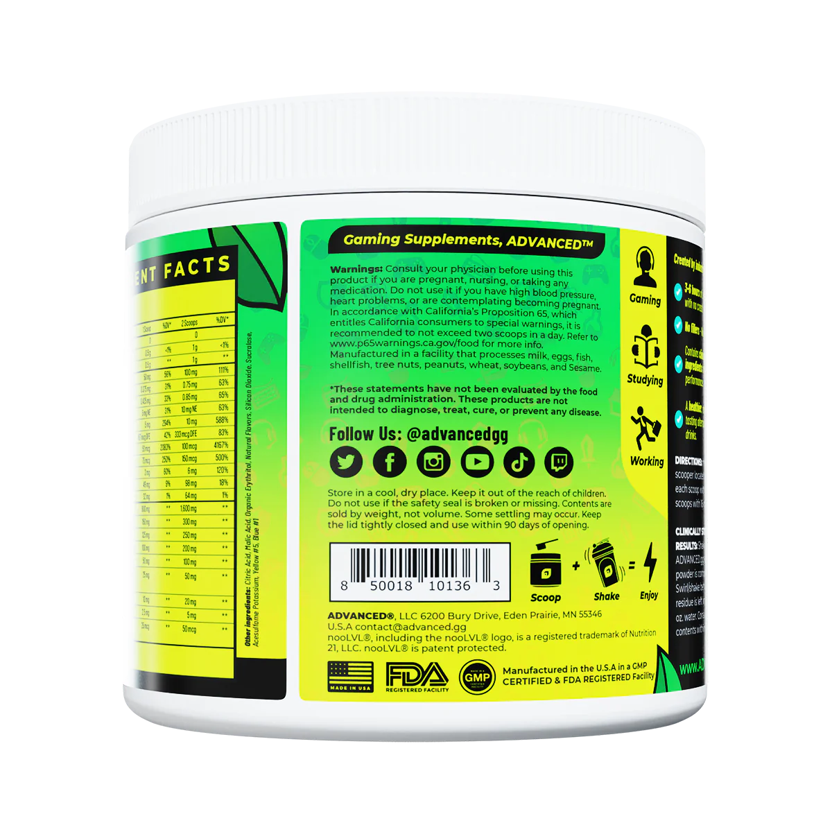 Focus 2.0 | Sour Green Apple