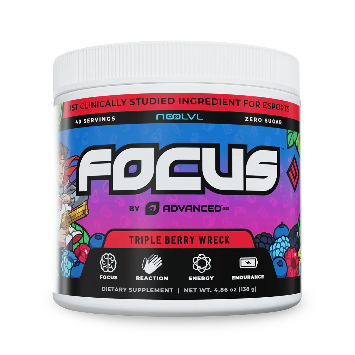Focus 2.0™ | Triple Berry Wreck