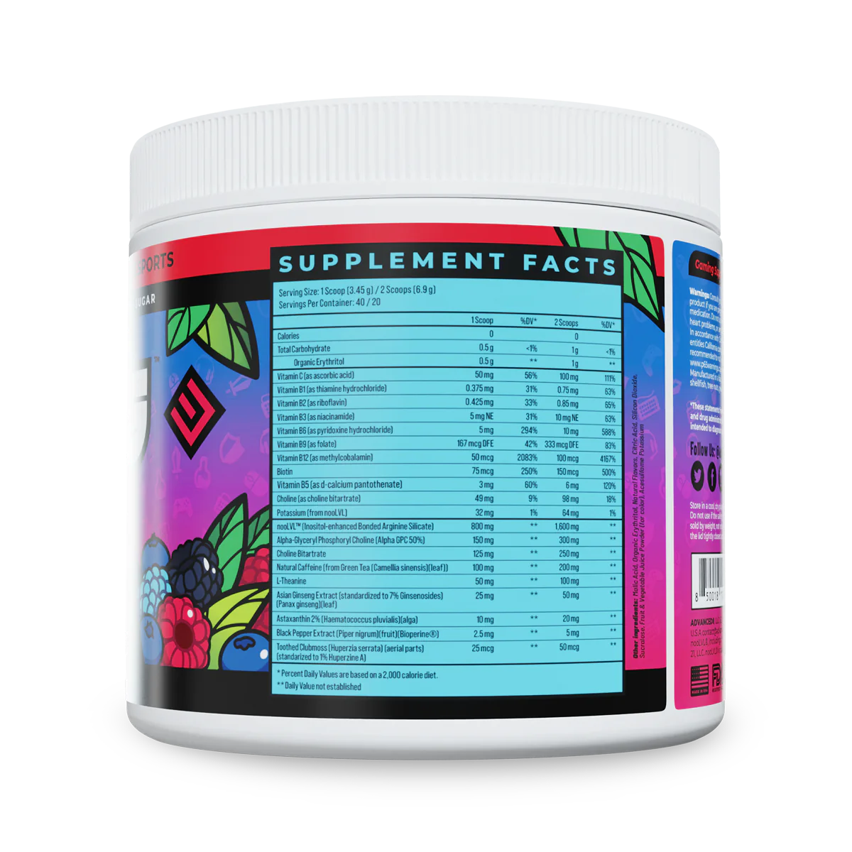 Focus 2.0™ | Triple Berry Wreck