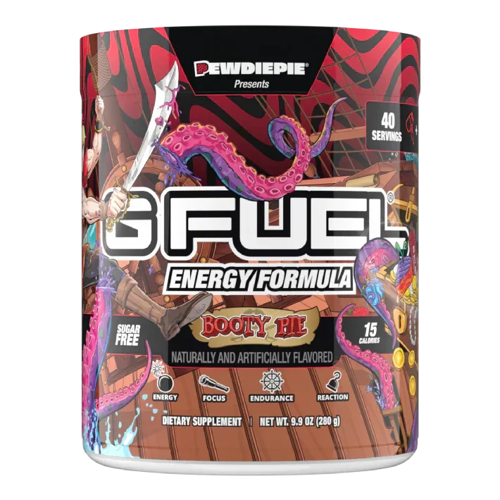 The GFUEL Edge: Why Booty Pie Gives You Zero Crash Energy