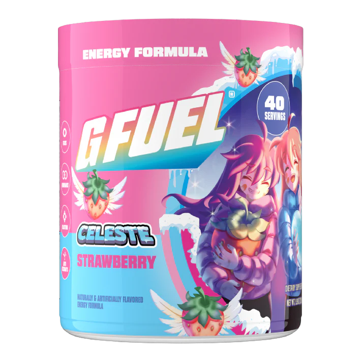 The GFUEL Edge: Why Celeste Strawberry Gives You Zero Crash Energy