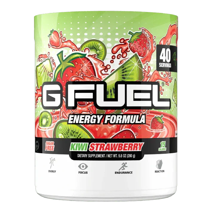 The GFUEL Edge: Why Kiwi Strawberry Gives You Zero Crash Energy