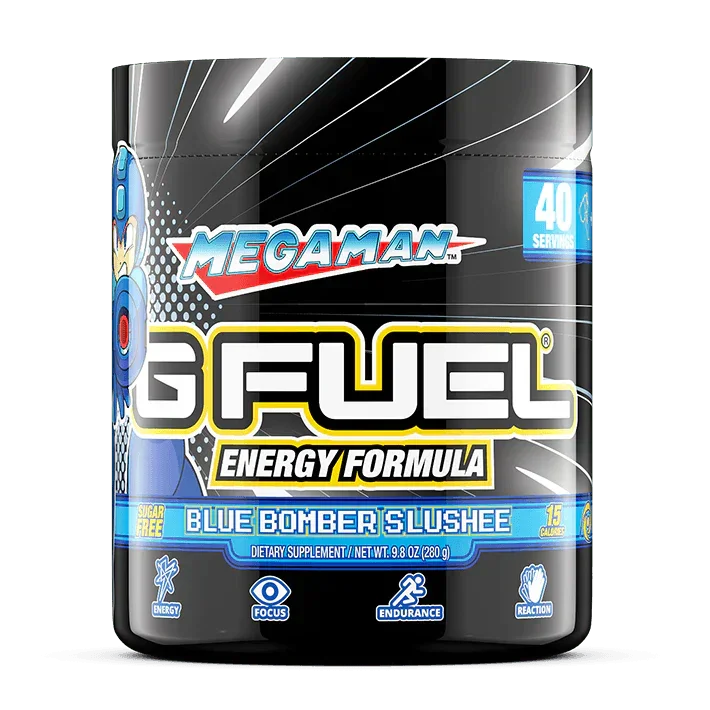 The GFUEL Edge: Why Mega Man™ Blue Bomber Slushee Gives You Zero Crash Energy