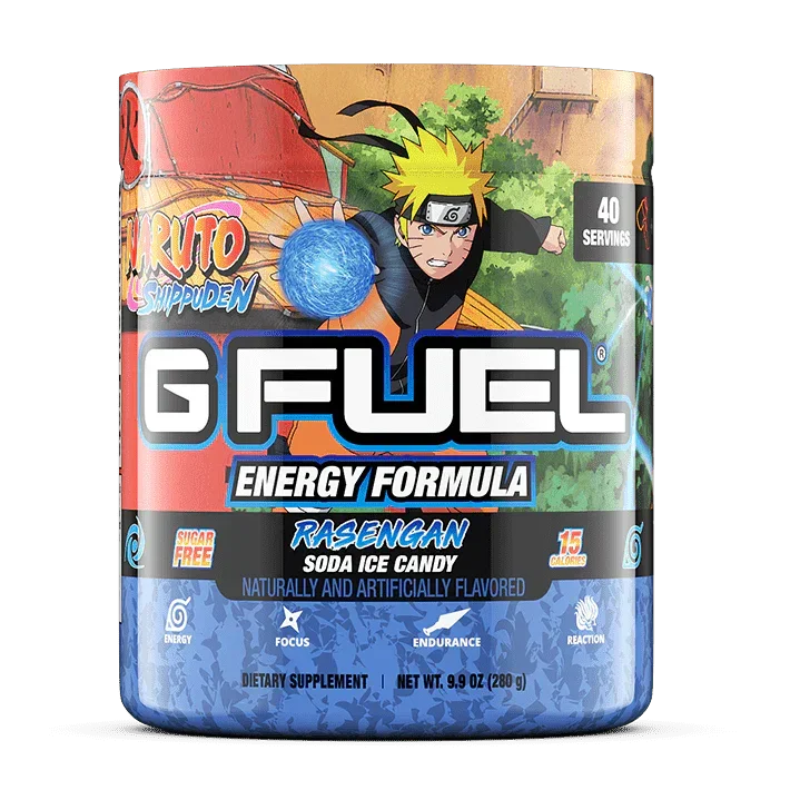 The GFUEL Edge: Why Naruto's Rasengan Gives You Zero Crash Energy