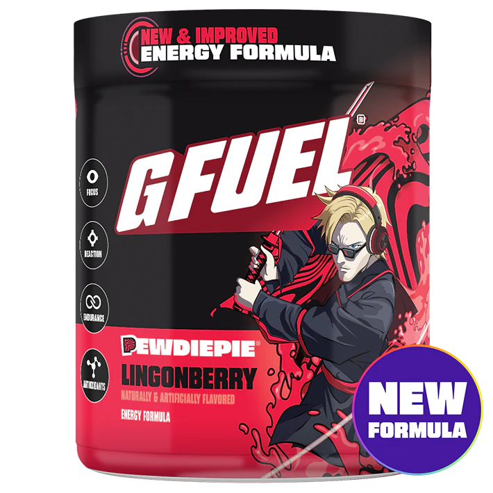The GFUEL Edge: Why PewDiePie Gives You Zero Crash Energy