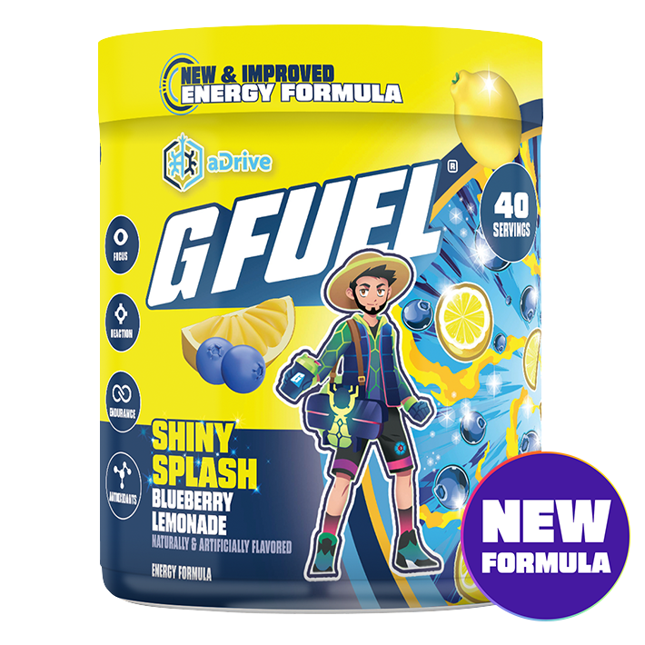 The GFUEL Edge: Why Shiny Splash 2.0 Gives You Zero Crash Energy