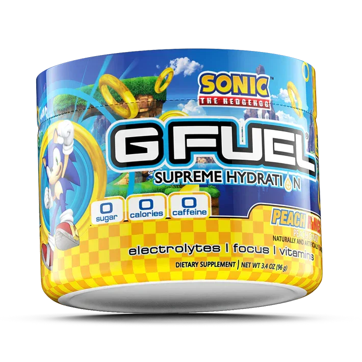 Sonic Peach Rings By GFuel