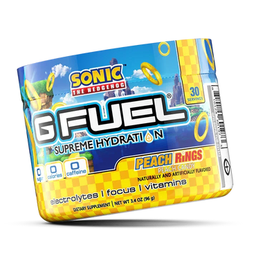 Sonic Peach Rings By GFuel