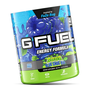 Sour Blue Chug Rug By GFuel