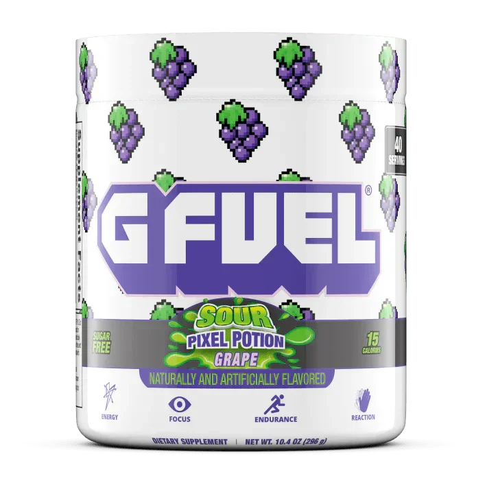 The GFUEL Edge: Why Sour Pixel Potion Gives You Zero Crash Energy