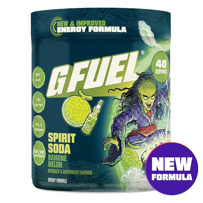 The GFUEL Edge: Why Spirit Soda 2.0 Gives You Zero Crash Energy