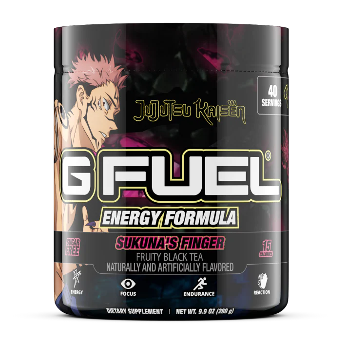 The GFUEL Edge: Why Sukuna's Finger Gives You Zero Crash Energy