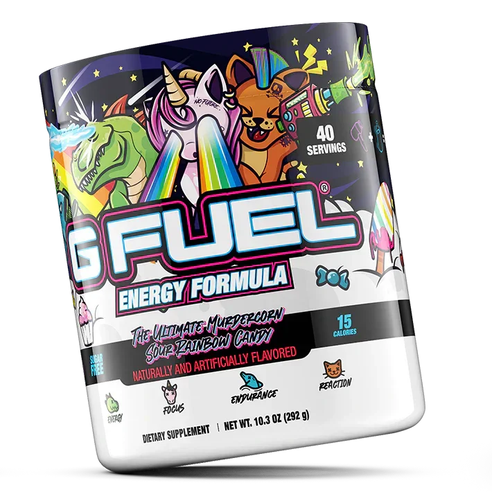 The Ultimate Murdercorn Sour Rainbow Candy By GFuel