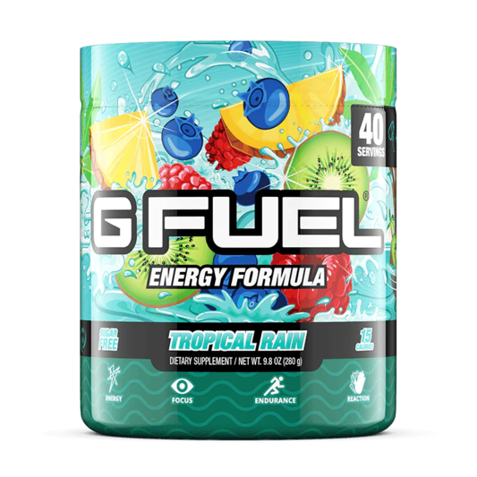 The GFUEL Edge: Why Tropical Rain Gives You Zero Crash Energy