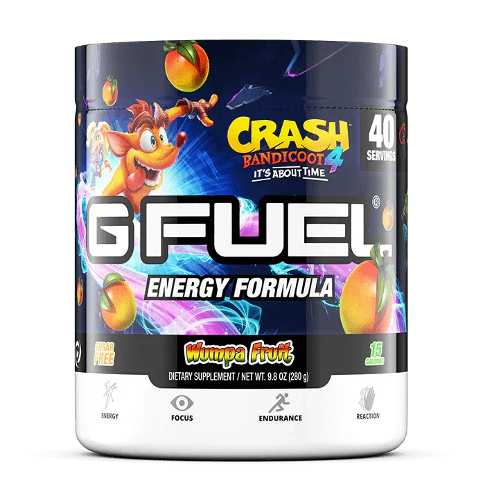 The GFUEL Edge: Why Wumpa Fruit Juice Gives You Zero Crash Energy