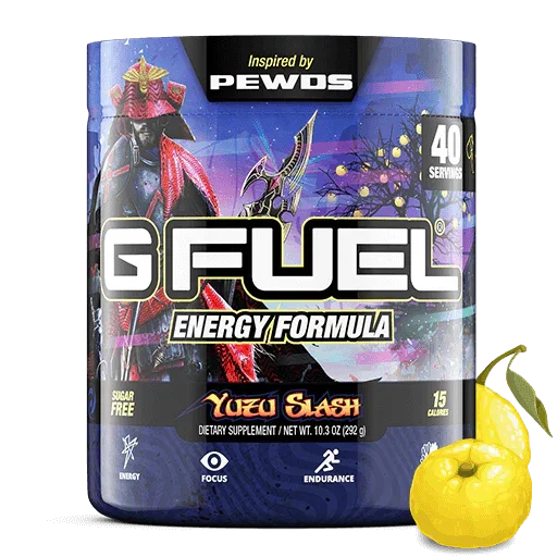 The GFUEL Edge: Why Yuzu Slash Gives You Zero Crash Energy