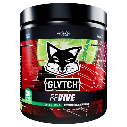 Glytch ReVive | Cherry Limeade Tub