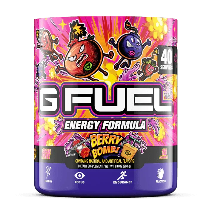 The GFUEL Edge: Why Berry Bomb Gives You Zero Crash Energy