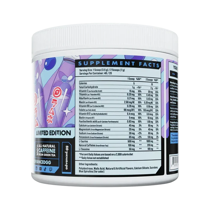 Blueberry Ramune By Advanced