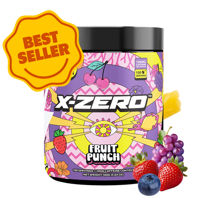 X-Zero Fruit Punch (160g / 100 Servings)