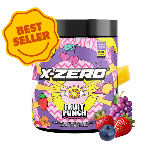 X-Zero Fruit Punch (160g / 100 Servings)