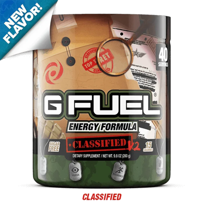 The GFUEL Edge: Why Classified V2 Gives You Zero Crash Energy
