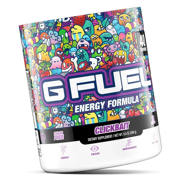 Clickbait Angled GFuel Tub