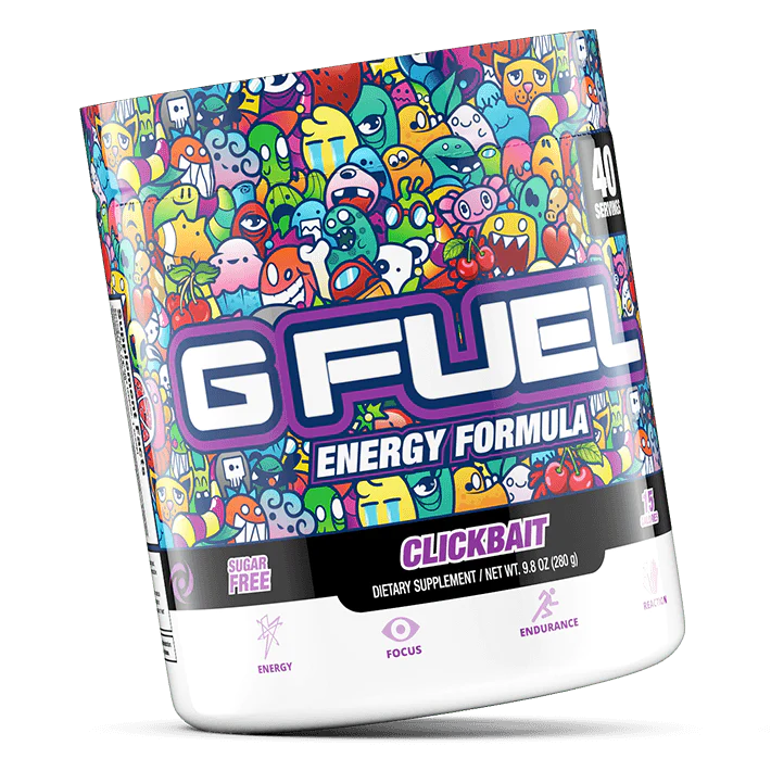 Clickbait Angled GFuel Tub