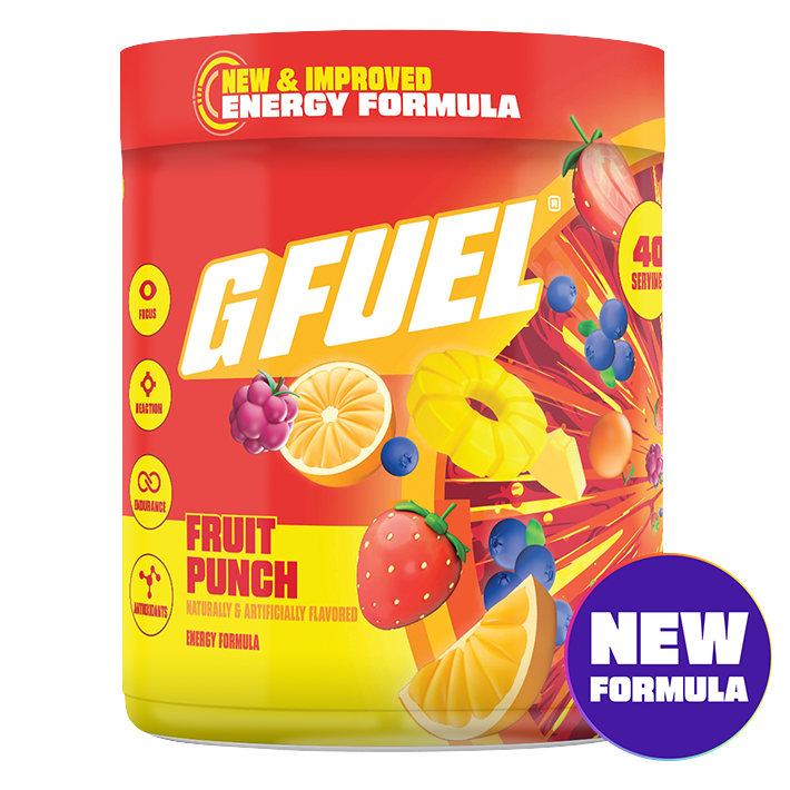 The GFUEL Edge: Why Fruit Punch 2.0 Gives You Zero Crash Energy