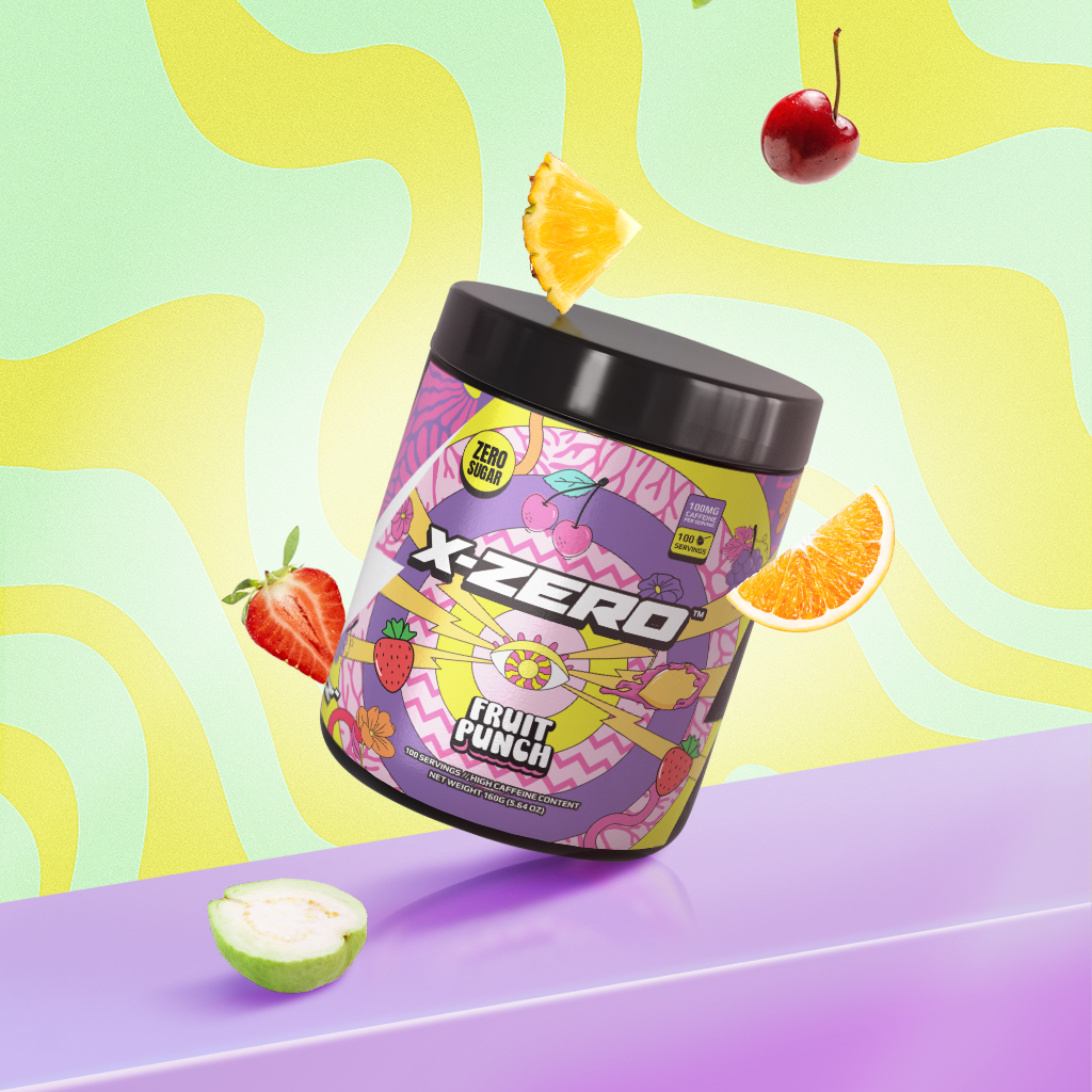 X-Zero Fruit Punch (160g / 100 Servings) product image 3