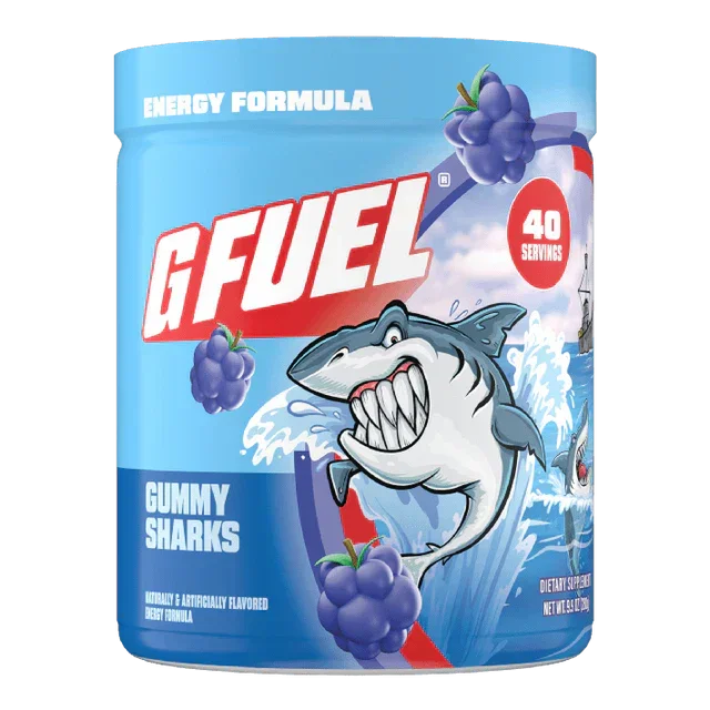 The GFUEL Edge: Why Gummy Sharks Gives You Zero Crash Energy