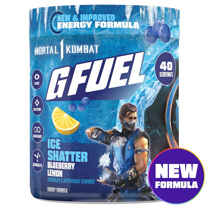 The GFUEL Edge: Why Ice Shatter 2.0 Gives You Zero Crash Energy