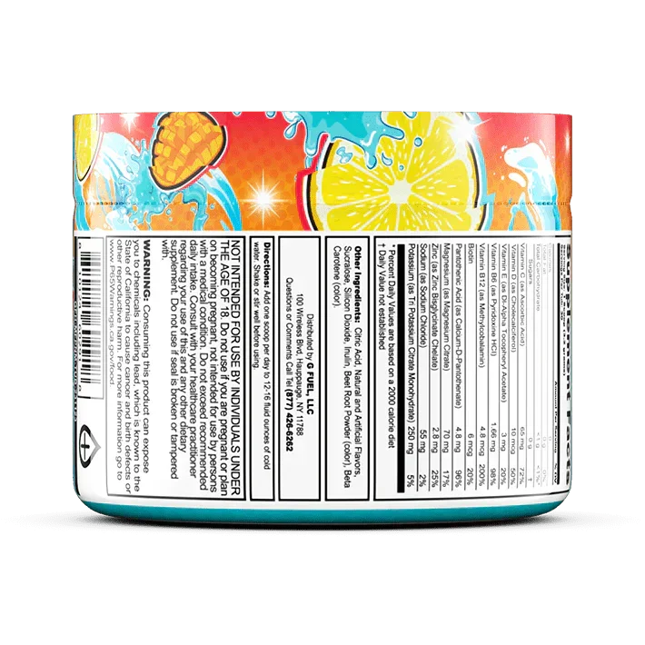 Mango Lemonade By GFuel
