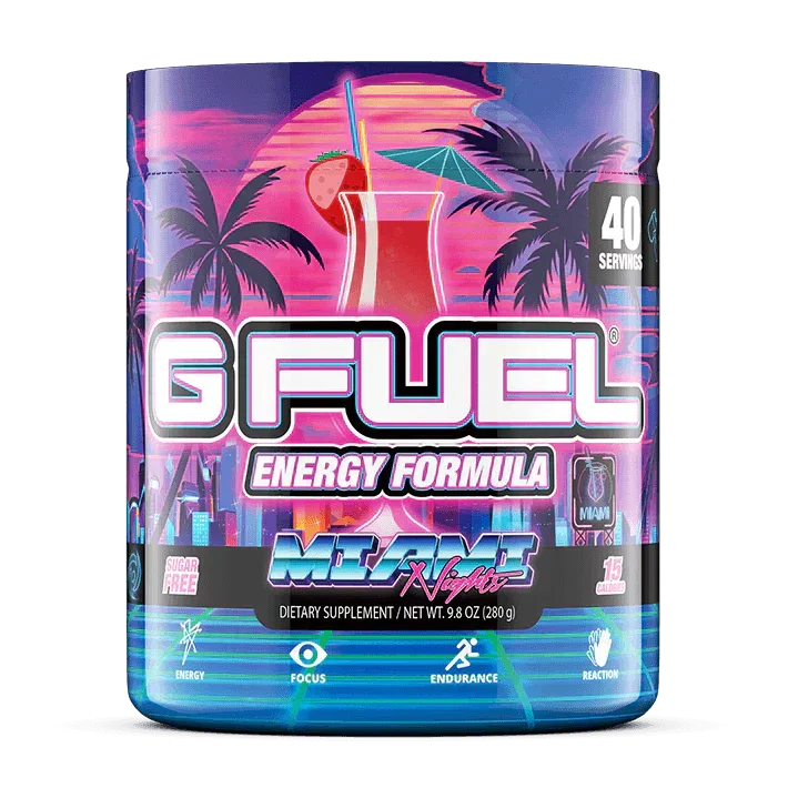 The GFUEL Edge: Why Miami Nights Gives You Zero Crash Energy