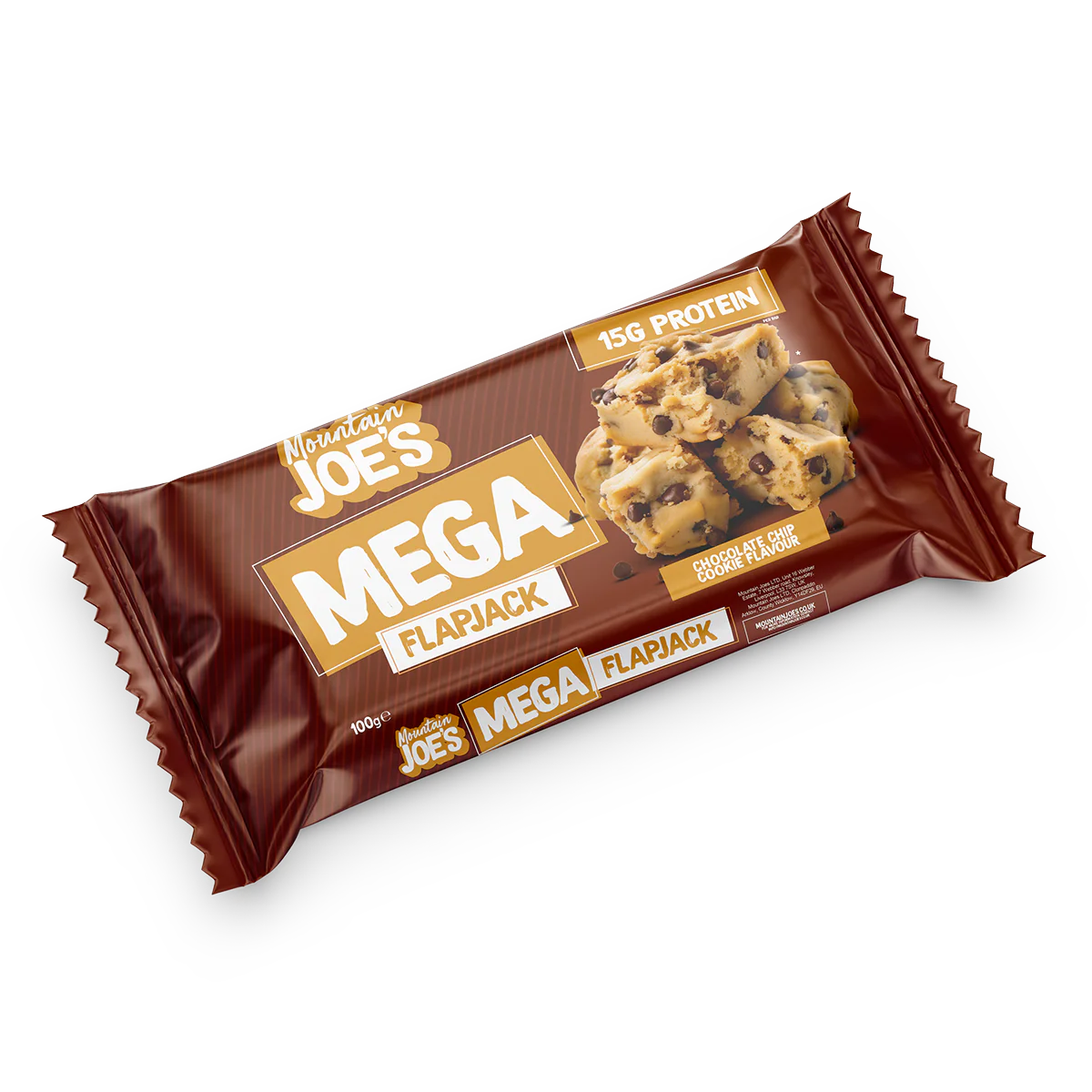 Chocolate Chip Cookie Flavour Mountain Joes flapjack