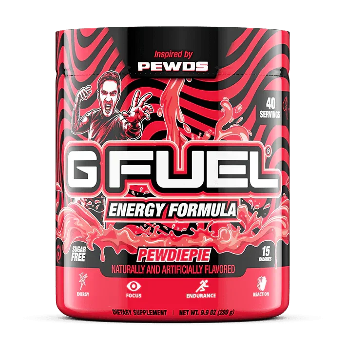 The GFUEL Edge: Why PewdiePie Gives You Zero Crash Energy