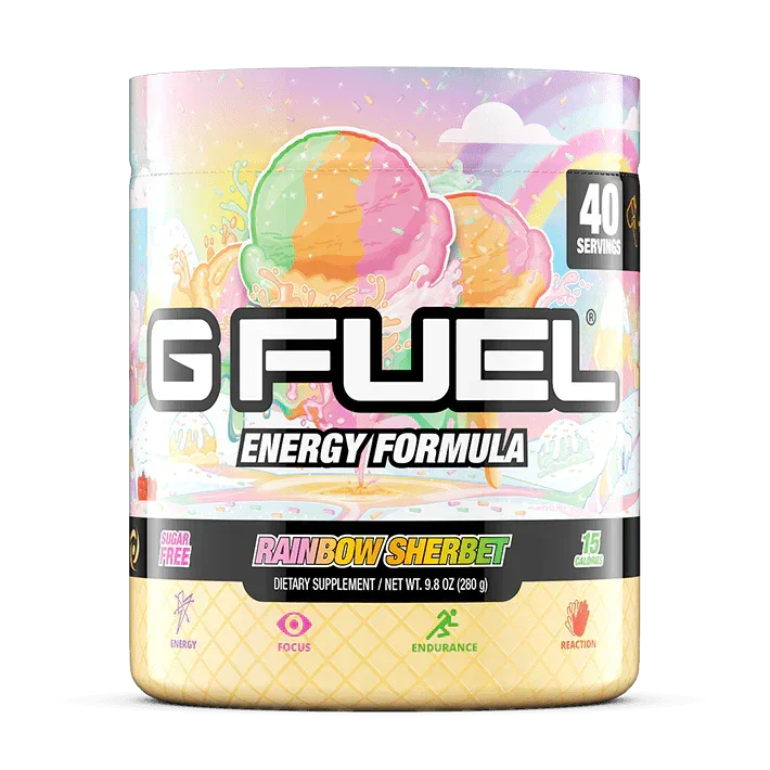 The GFUEL Edge: Why Rainbow Sherbet Gives You Zero Crash Energy