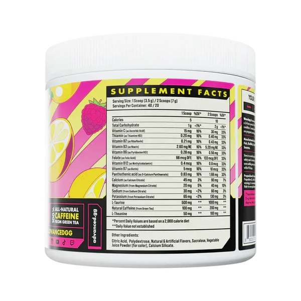 Raspberry Lemonade By Advanced