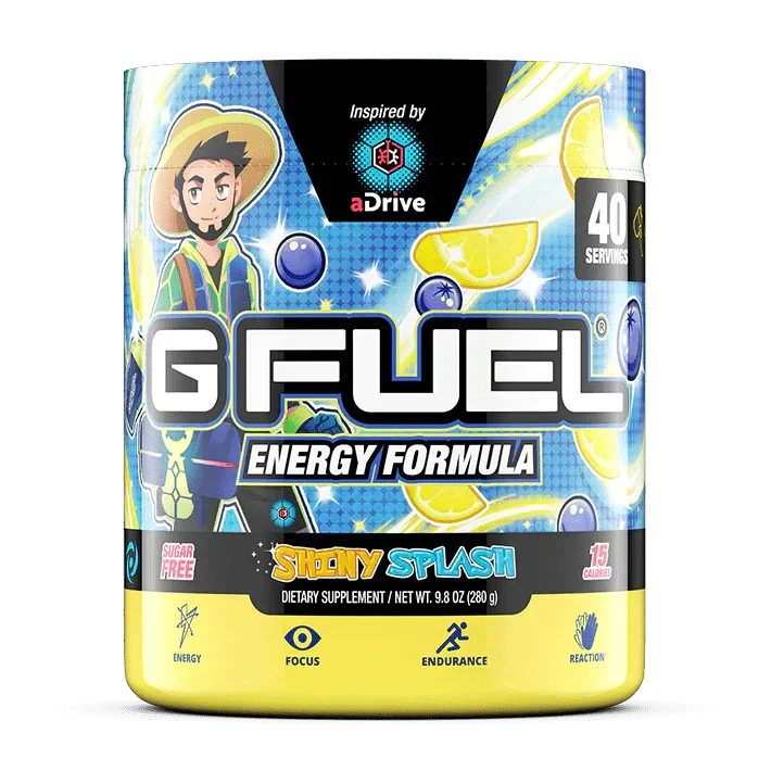 The GFUEL Edge: Why Shiny Splash Gives You Zero Crash Energy