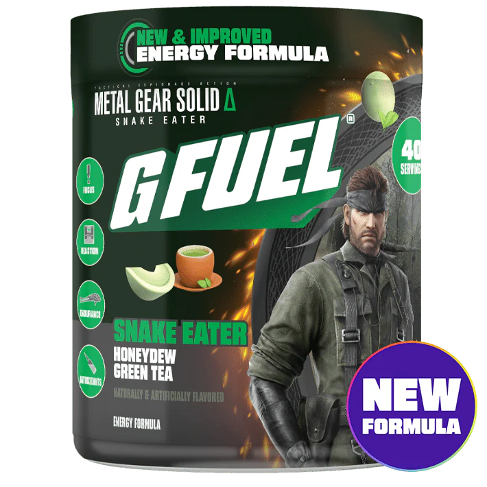 The GFUEL Edge: Why Snake Eater 2.0 Gives You Zero Crash Energy