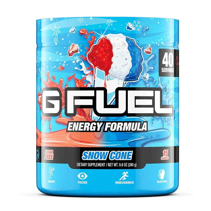 The GFUEL Edge: Why Snow Cone Gives You Zero Crash Energy