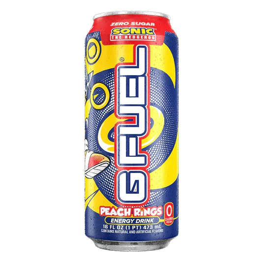 Sonic Peach Rings Can By GFuel